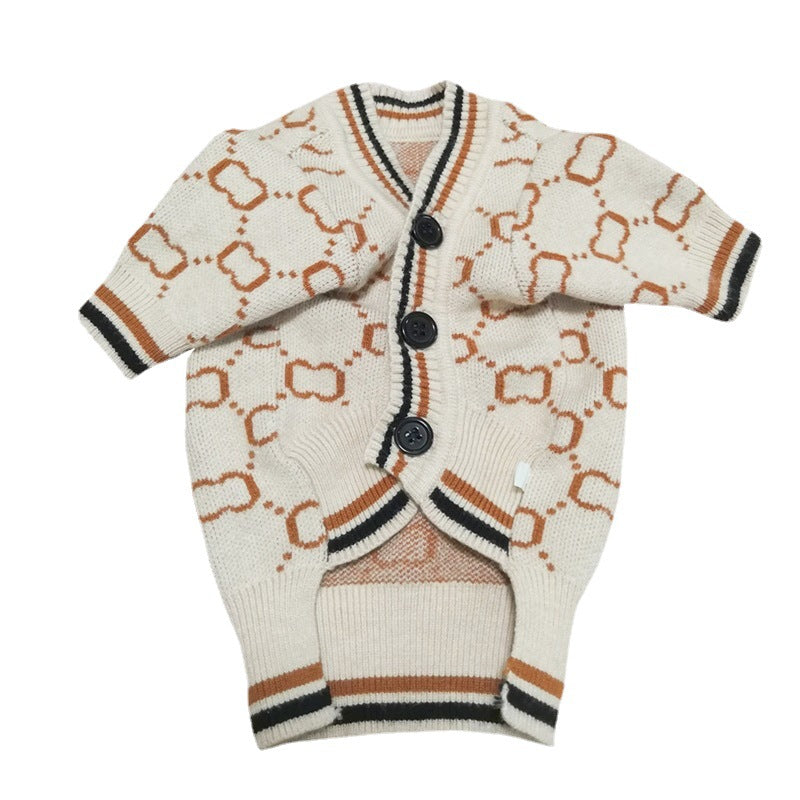 Pet Clothes Cat Sterilization Clothing Dog Koji Fa Dou Schnery Clothes Teddy Sweater Autumn Winter